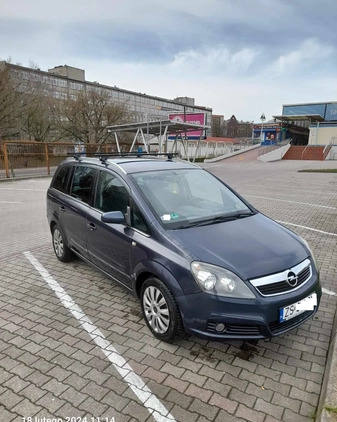 Opel Zafira cena 9000 przebieg: 200941, rok produkcji 2007 z Szczecin małe 56